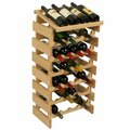 Razoredge 28 Bottle Dakota Wine Rack with Display Top - Unfinished RA3276885